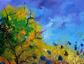 来自画家 Pol Ledent 风光绘画作品